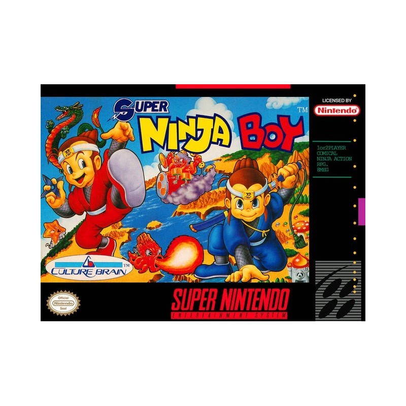 SUPER NINJA BOY COMPLET US