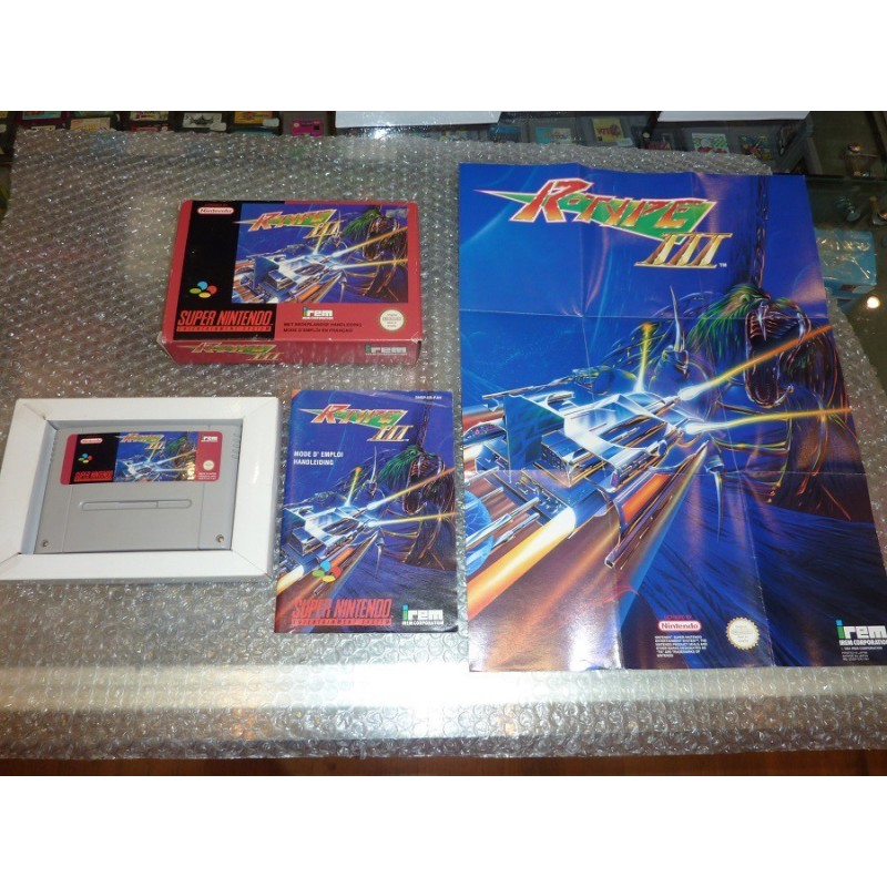 R-TYPE III COMPLET (avec poster)